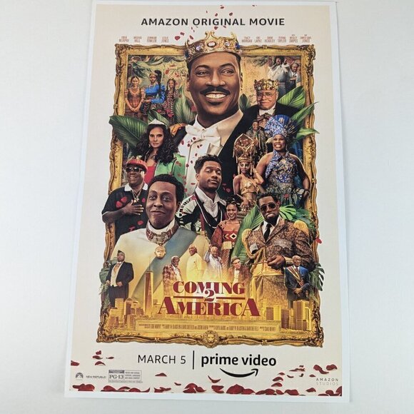 Coming 2 America 11x17 Poster and Zamunda Flag - Picture 2 of 10